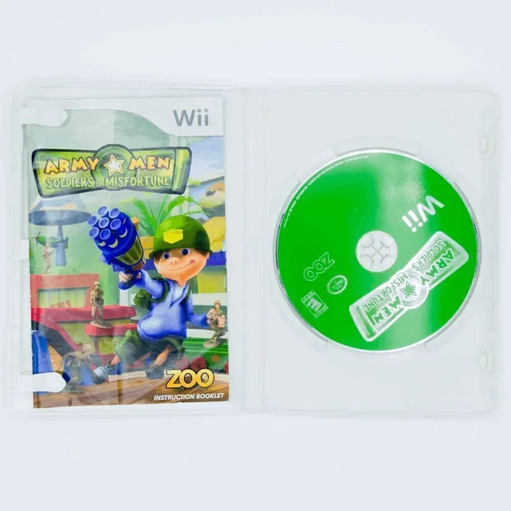Wii Army Men Soldiers of Misfortune
